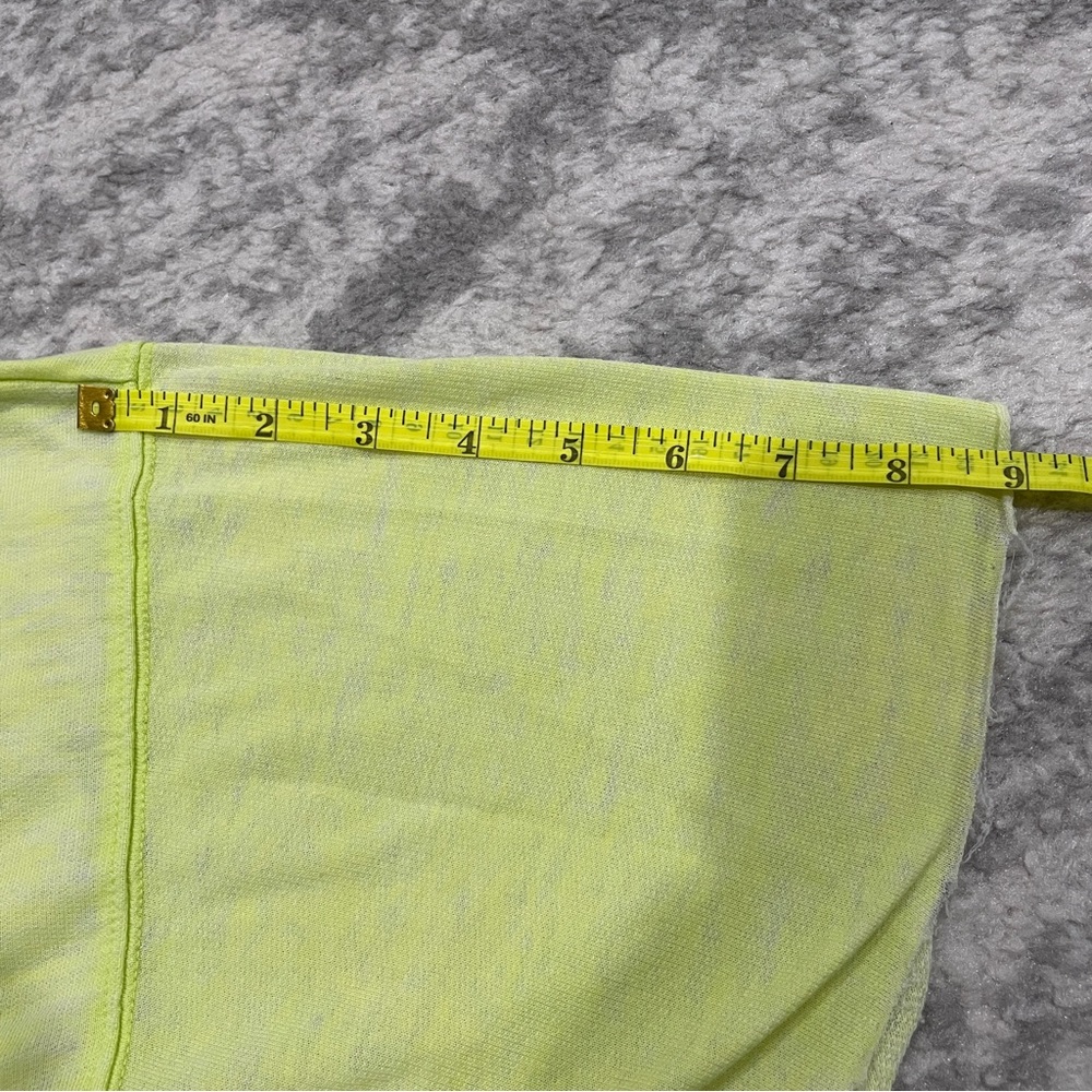 Free People Neon Yellow Cozy Cool Lounge T-Shirt - Picture 12 of 12